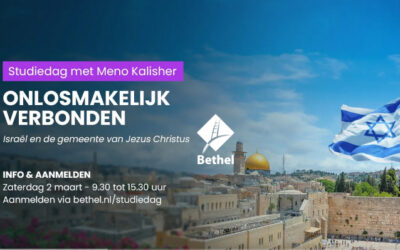 Studiedag met Meno Kalisher uit Jeruzalem, op zaterdag 2 maart in de Bethel VBG Drachten
