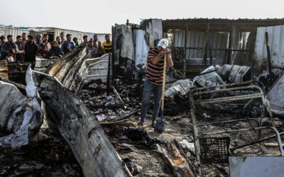 IDF-bron: De brand in Rafah is mogelijk veroorzaakt door Hamas-munitie