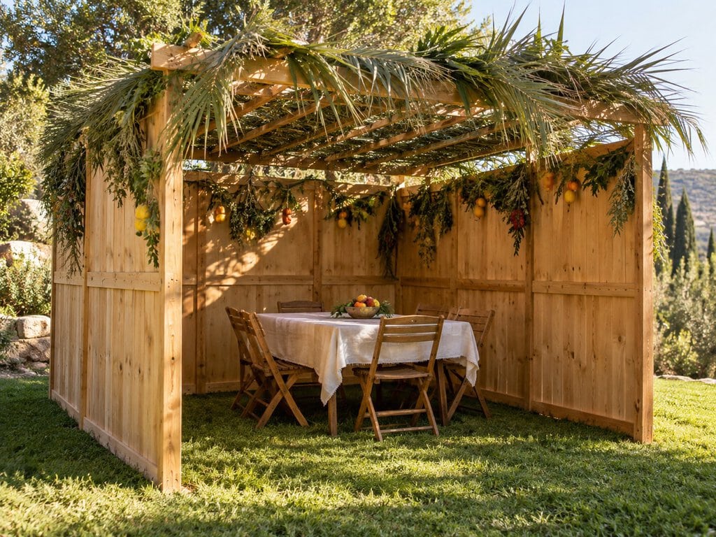 De sukkah die de storm doorstond