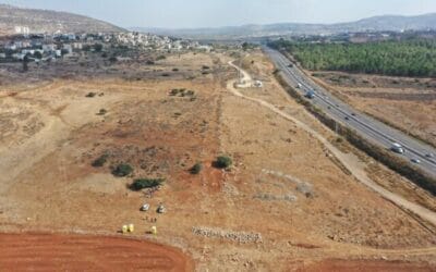 Deel van de oude Romeinse weg blootgelegd in het noorden van Israël