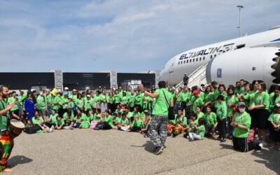 124 ernstig zieke Israëlische kinderen met kanker genieten van een weekje vakantie in Nederland