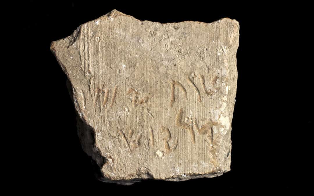 Zeldzame inscriptie met de naam van de Perzische koning Darius de Grote gevonden