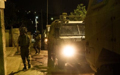 IDF- en ISA-troepen hebben afgelopen nacht opnieuw terreurverdachten opgepakt