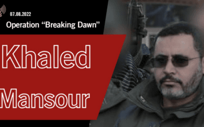 Khaled Mansour, commandant van Islamic Jihad door IDF gedood