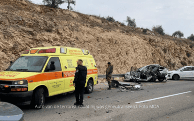 UPDATE: drie Israëli’s werden gedood en drie raakten ernstig gewond bij terreuraanval
