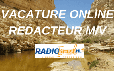 VACATURE ONLINE REDACTEUR M/V