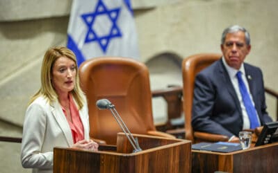 Voorzitter van het Europees Parlement in Jeruzalem: ‘Europa zal altijd het bestaansrecht van Israël steunen’